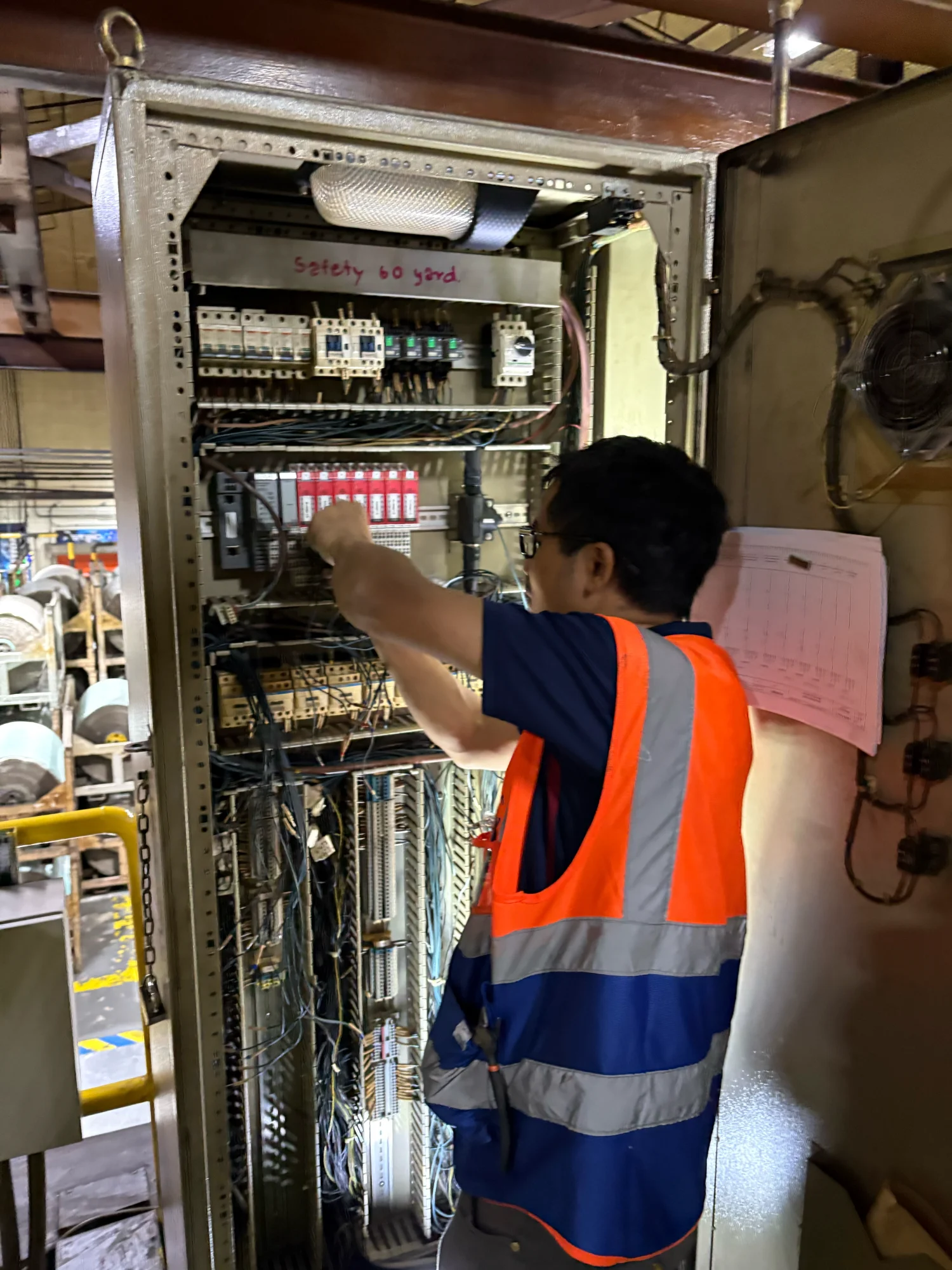 Control panel maintenance
